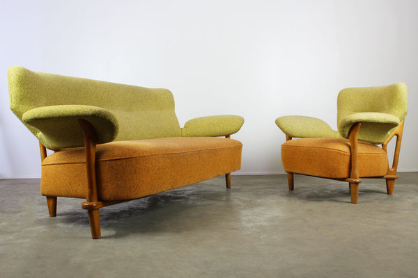 F109 living room set by Theo Ruth for Artifort 1950s