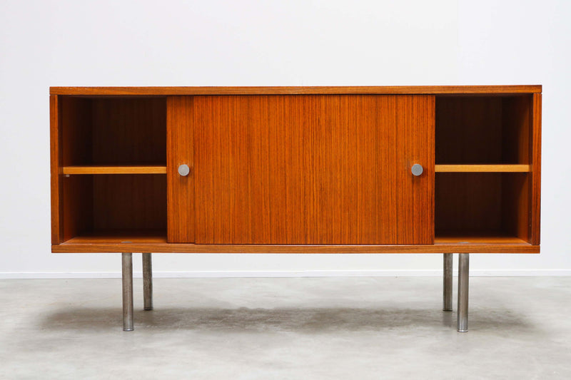 Rare Zebrawood sideboard by Alfred Hendrickx for Belform 1950s