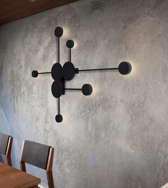 Modernist abstract wall piece / wall light