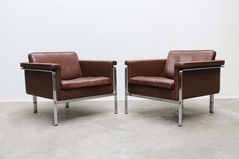Rare Set of Lounge Chairs & Coffee Table by Horst Bruning for Kill International