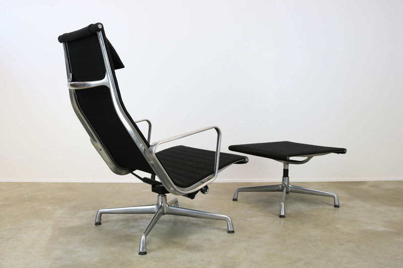 Charles & Ray Eames EA124 + EA125 Lounge Chair and Ottoman 1970
