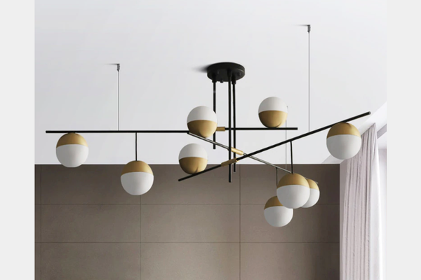 Italian Design chandelier Minimalist inspired by Stilnovo